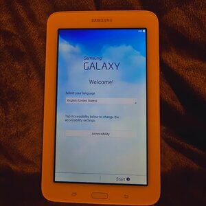 Samsung Galaxy Working Samsung Tablet SMT113